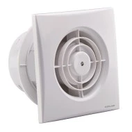 Εξαεριστήρας μπάνιου ULTRA THIN PANEL Φ100mm 12W 220-240V 130m3/h με κλαπέτο σε λευκό χρώμα