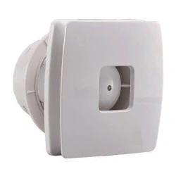 Εξαεριστήρας μπάνιου ULTRA LUX PANEL Φ100mm 12W 220-240V με θερμική προστασία σε λευκό χρώμα