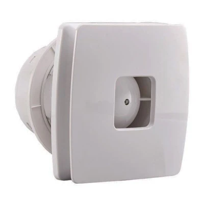 Εξαεριστήρας μπάνιου ULTRA LUX PANEL Φ100mm 12W 220-240V με θερμική προστασία σε λευκό χρώμα