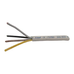 Καλώδιο εύκαμπτο H05VV-F 4x1,5mm²  λευκό