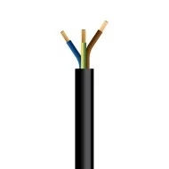 Καλώδιο εύκαμπτο H05VV-F 3x2,5mm² μαύρο 