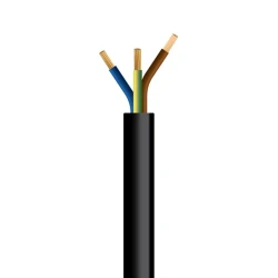 Καλώδιο εύκαμπτο H05VV-F 3x2,5mm² μαύρο 
