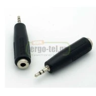 Αντάπτορας ST 2,5mm αρσενικό σε ΣΕ ST 3,5mm θηλυκό