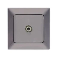 Πρίζα ΤV F connenctor γραφίτης NE-AD