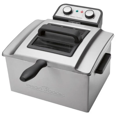 Ανοξείδωτη διπλή φριτέζα 5L PC-FR 1038 3000W με ανοξείδωτο αποσπώμενο δοχείο συγκέντρωσης λίπους Ανοξείδωτη διπλή φριτέζα 5L PC-FR 1038 3000W με ανοξείδωτο αποσπώμενο δοχείο συγκέντρωσης λίπους
