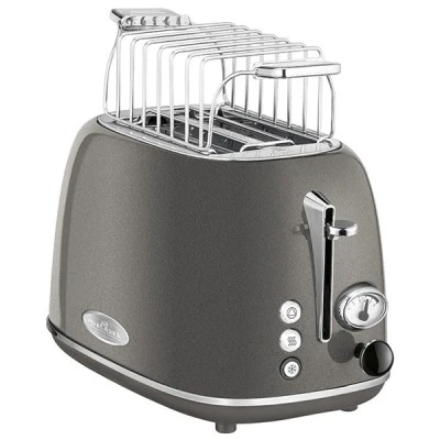 Αυτόματη vintage φρυγανιέρα PC-TA 1193 GREY 815W με ένδειξης θερμοκρασίας φρυγανίσματος