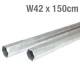 Ιστός μεταλλικός γαλβανιζέ Φ42x1.5mm 150cm Ιστός μεταλλικός γαλβανιζέ Φ42x1.5mm 150cm
