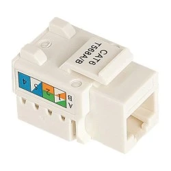 Φις connector RJ45 CAT6 για κανάλια δομημένης καλωδίωσης
