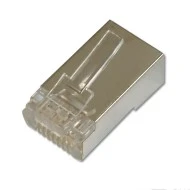 Θωρακισμένο connector RJ-45 για την κατασκευή UTP καλωδίων σύνδεσης δικτύου