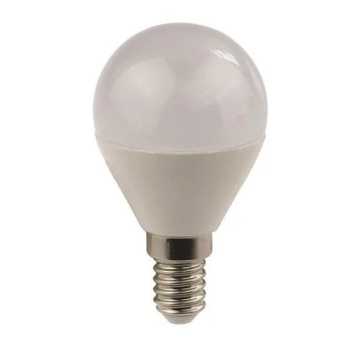 Λάμπα LED SMD Ε14 σφαιρική 5W 220-240V 3000K θερμό φως δέσμης 200° 400lm σε blister 3 τμχ Λάμπα LED SMD Ε14 σφαιρική 5W 220-240V 3000K θερμό φως δέσμης 200° 400lm σε blister 3 τμχ