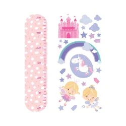 Διακοσμητικά αυτοκόλλητα τοίχου Fairies L 70x47.50cm από βινύλιο