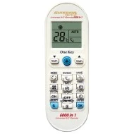 Universal τηλεχειριστήριο αντικατάστασης SUPERIOR AIRCO 6000 in 1 για air-conditions με ένδειξη ώρας