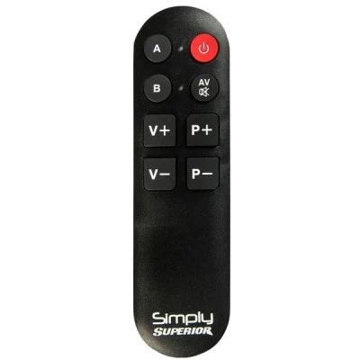 Universal τηλεχειριστήριο αντικατάστασης SUPERIOR SIMPLY με λειτουργία εκμάθησης & μεγάλα πλήκτρα Universal τηλεχειριστήριο αντικατάστασης SUPERIOR SIMPLY με λειτουργία εκμάθησης & μεγάλα πλήκτρα