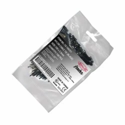 Δεματικά καλωδίων 120x2.5mm μαύρα