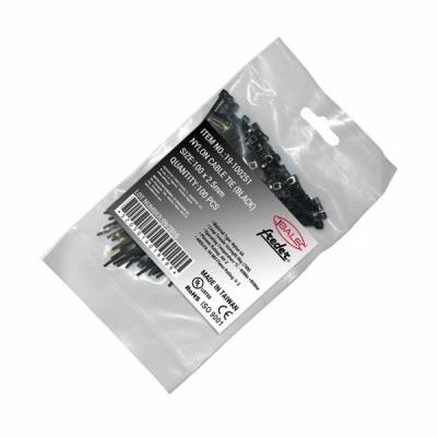 Δεματικά καλωδίων 120x2.5mm μαύρα
