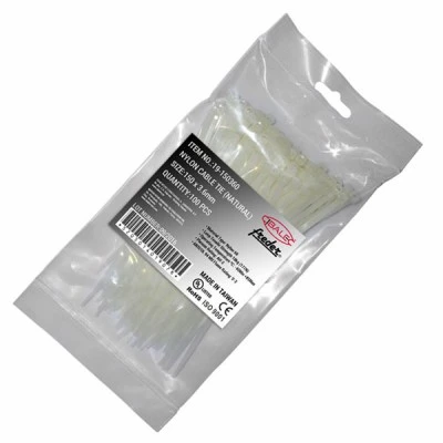 Δεματικά καλωδίων 200x3.6mm λευκά