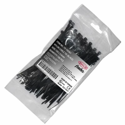 Δεματικά καλωδίων 150x3.6mm μαύρα
