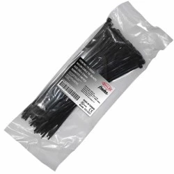 Δεματικά καλωδίων 200x2.5mm μαύρα
