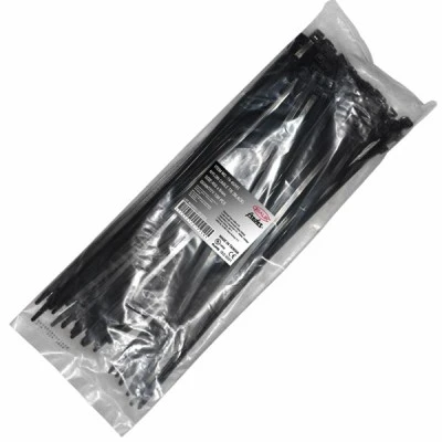 Δεματικά καλωδίων 450x8mm μαύρα Δεματικά καλωδίων 450x8mm μαύρα