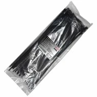 Δεματικά καλωδίων μαύρα 550x8mm με προστασία (UV) από τον ήλιο & τις καιρικές συνθήκες