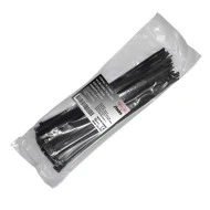 Δεματικά καλωδίων νάυλον  310x4.8mm με προστασία (UV) από τον ήλιο & τις καιρικές συνθήκες μαύρο χρώ