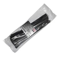 Δεματικά καλωδίων νάυλον  310x4.8mm με προστασία (UV) από τον ήλιο & τις καιρικές συνθήκες μαύρο χρώ