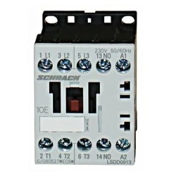 ΜΙΝΙ ρελέ ισχύος τριπολικό LSDD1213 SCHRACK 24VAC 5,5KW/S00 ένταση AC3 12A 1NO
