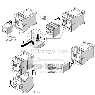 ΜΙΝΙ ρελέ ισχύος τριπολικό LSDD0913 SCHRACK 110VAC 4KW/S00 ένταση AC3 9A 1NO ΜΙΝΙ ρελέ ισχύος τριπολικό LSDD0913 SCHRACK 110VAC 4KW/S00 ένταση AC3 9A 1NO