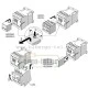 ΜΙΝΙ ρελέ ισχύος τριπολικό LSDD1213 SCHRACK 24VAC 5,5KW/S00 ένταση AC3 12A 1NO