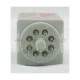 Ρελέ τύπου λυχνίας 10A CARLO GAVAZZI RCP8002 2C/O 115V AC 8 ποδιών με κλειδί συγκράτησης & LED