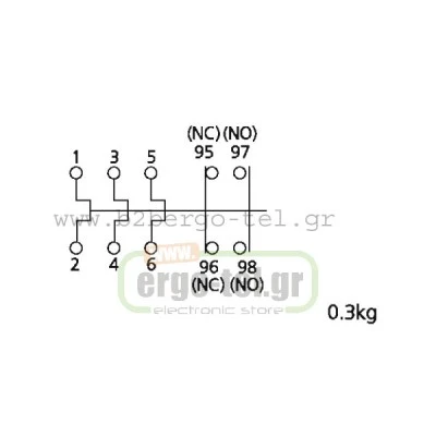 Θερμικό προστασίας KRIPAL UKH-85 κλάσης 10 από 34Α έως 50Α για ρελέ 22KW-45KW τύπου LG Θερμικό προστασίας KRIPAL UKH-85 κλάσης 10 από 34Α έως 50Α για ρελέ 22KW-45KW τύπου LG