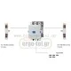 Βοηθητική επαφή πλευρική KRIPAL AU-100 2+2 για ρελέ από 55KW έως 132KW τύπου LG