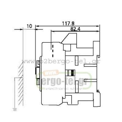 Ρελέ ισχύος KRIPAL τύπου LG UKC1-85/4 τετραπολικό 45KW 415V με πηνίο 230V 85AC3/135AC1 Ρελέ ισχύος KRIPAL τύπου LG UKC1-85/4 τετραπολικό 45KW 415V με πηνίο 230V 85AC3/135AC1