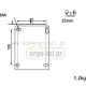 Ρελέ ισχύος KRIPAL τύπου LG UKC1-85/4 τετραπολικό 45KW 415V με πηνίο 230V 85AC3/135AC1 Ρελέ ισχύος KRIPAL τύπου LG UKC1-85/4 τετραπολικό 45KW 415V με πηνίο 230V 85AC3/135AC1