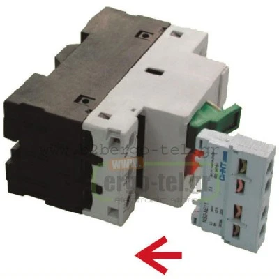 Μετωπική βοηθητική επαφή KRIPAL AE-20 θερμομαγνητικών διακοπτών 2ΝΟ τύπου LG