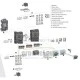 Αυτόματος διακόπτης ισχύος KRIPAL UKM32-160 100A-125A με ικανότητα διακοπής 50KA τύπου LG