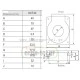 Τορροειδής μετασχηματιστής KRIPAL KCT-40S Φ40mm max 250A 97X78X35mm