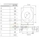 Τορροειδής μετασχηματιστής KRIPAL KCT-55S Φ55mm max 400A 151X126X37mm
