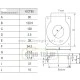 Τορροειδής μετασχηματιστής KRIPAL KCT-80S Φ80mm max 630A 138X121X35mm