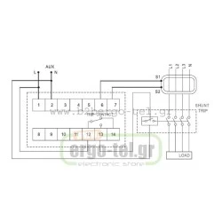 Βιομηχανικό ρελέ διαρροής KLR523 30mA - 30A για προστασία κυκλωμάτων καθυστέρηση 0ms - 20sec