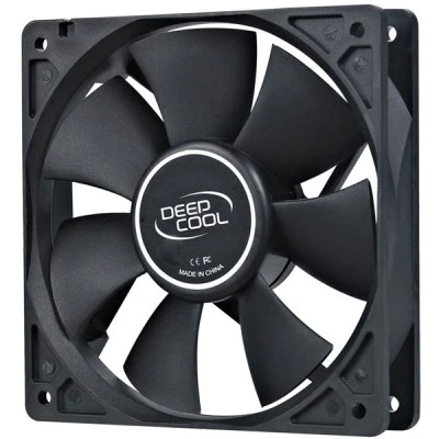 Ανεμιστήρας DEEPCOOL XFAN 120mm σε μαύρο χρώμα με χαμηλές στροφές για αθόρυβη λειτουργία