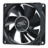 Ανεμιστήρας DEEPCOOL XFAN 80mm 1800RPM 20.3dB αθόρυβης λειτουργίας σε μαύρο χρώμα