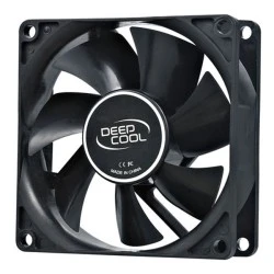 Ανεμιστήρας DEEPCOOL XFAN 80mm 1800RPM 20.3dB αθόρυβης λειτουργίας σε μαύρο χρώμα
