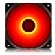 Ανεμιστήρας DEEPCOOL RF120 120mm με 4 κόκκινα LED χαμηλές στροφές ανά λεπτό για αθόρυβη λειτουργία
