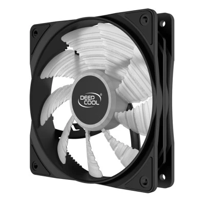 Ανεμιστήρας DEEPCOOL RF120 120mm με 4 κόκκινα LED χαμηλές στροφές ανά λεπτό για αθόρυβη λειτουργία