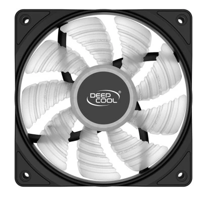 Ανεμιστήρας DEEPCOOL RF120 120mm με 4 κόκκινα LED χαμηλές στροφές ανά λεπτό για αθόρυβη λειτουργία