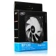 Ανεμιστήρας DEEPCOOL RF120 120mm 2.88W 12VDC με 4 λευκά LED και χαμηλές στροφές 1300RPM Ανεμιστήρας DEEPCOOL RF120 120mm 2.88W 12VDC με 4 λευκά LED και χαμηλές στροφές 1300RPM