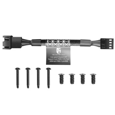 Ανεμιστήρας DEEPCOOL TF120S 120mm με προσαρμογέα χαμηλής ταχύτητας αθόρυβης λειτουργίας