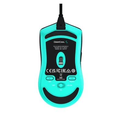 2 σε 1 Ενσύρματο & ασύρματο RGB Gaming ποντίκι DEEPCOOL MG510 με λογισμικό για custom setup