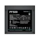 Τροφοδοτικό Η/Υ DEEPCOOL PF500 500W με πιστοποίηση 80 Plus και ενεργό PFC σε μαύρο χρώμα